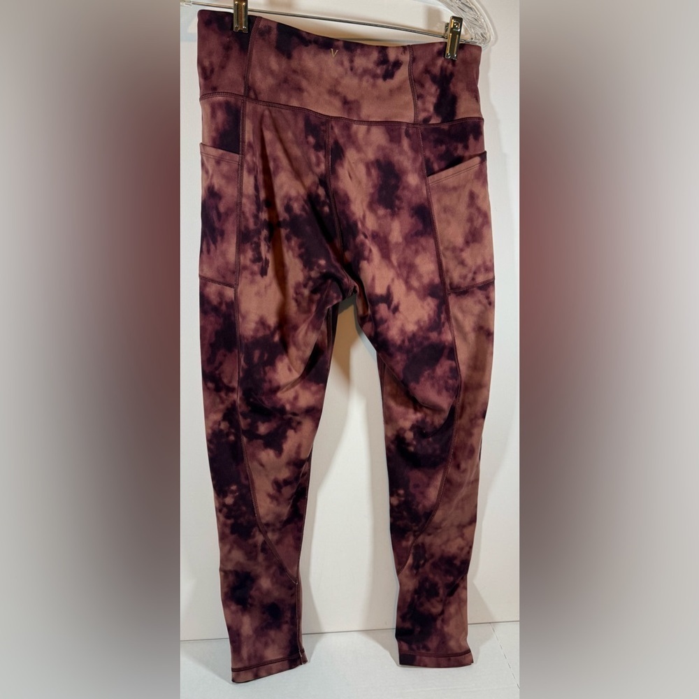 Victoria's Secret Women's Brown Tie Dye High Waist Leggings Size 14 - Picture 5 of 10